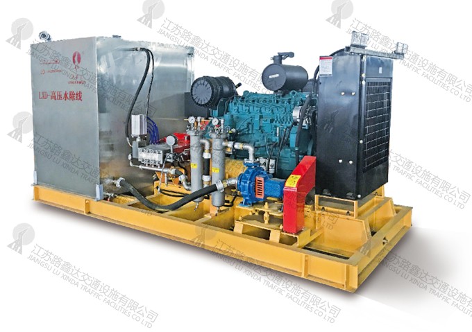 石家庄LXD90-3型柴油机驱动高压水除线机